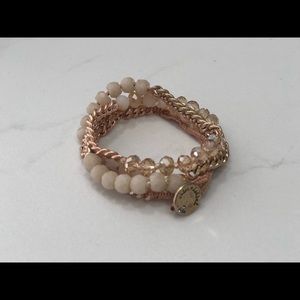 Chloe and Isabel Bead+Chain multi wrap bracelet
